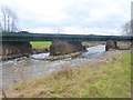 Railway bridge over the River Caldew in CA2 4SW