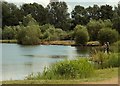 One of the lakes at Earith Lakes Fishery in PE28 3RE