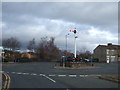 Railway themed roundabout, Shildon in DL4 2DZ