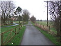 Bridleway near Muston Grange in Filey