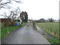 Entrance to Centenary Way Camping and Caravan Park in Filey