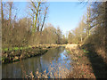 River Lambourn at Donnington Grove in RG14 1UT