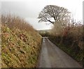 Minor road to Heasley Mill in EX36 3LA