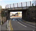 Railway bridge over Heath Halt Road, Cardiff in CF23 6PT