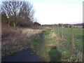 Footpath - Denby Lane in WF12 0NP