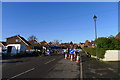 Roadworks on Normanby Road, Burton upon Stather in DN15 9HD
