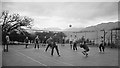 Volleyball at the Outward Bound School in Ullswater, Cumbria in CA11 0JP