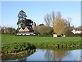 North Newton seen from Bridgwater and Taunton Canal in TA7 0BB