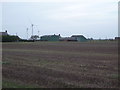 Stubble field towards Hill Farm in Wilsthorpe