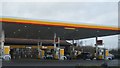 Filling station, Cambridge Services in Boxworth