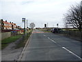 Bus stop on Hornsea Road, Skipsea in YO25 8TF