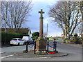 Cross at Hollins Green in WA3 6LJ