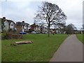 Heavitree Pleasure Ground and Lymeborne Avenue in EX1 3AH