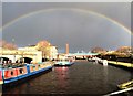 Rainbow Over the Tinsley Canal in S2 5AB