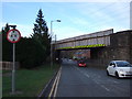 Railway bridge over the A690, Langley Moor in DH7 8YA