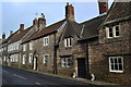 Stone houses at Norton St Philip in BA2 7LN