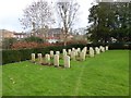 Graves of German military in Exeter Higher Cemetery in EX4 8BJ