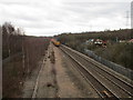 Empty "bin-liner" train approaching Beighton Junction in S20 1AH