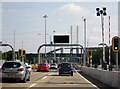 Approaching the Dartford Tunnel in DA2 6QH