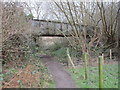 Railway bridge over the Chesterfield Canal in S20 8GN
