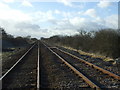 Railway towards Driffield in Carnaby