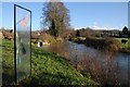 Artwork beside the River Frome in GL5 3HG