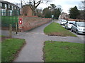 Path beside Easton Road, Bridlington in YO16 4QW