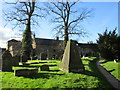 Badsworth churchyard in WF9 1AH