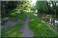 Towpath along the Trent & Mersey Canal in CW8 4RY