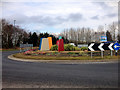 Pippin Street Roundabout, Ringtail Retail Park in L40 8AD