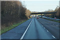 M23 northbound towards junction 10a in RH10 7HN