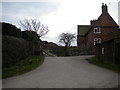 Entrance to farmyard, Bridle Road Farm, Halloughton in Halloughton