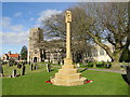 The War Memorial at Walpole St Peter in PE14 7PF