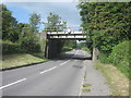 Padeswood railway bridge in CH7 3BD