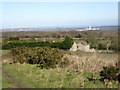 Land surrounding Ffrith Farm buildings with a view in CH7 4NP