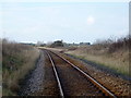 Railway towards Scarborough in YO11 3ES