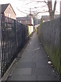 Footpath - Hoyland Road in WF2 7PJ