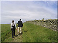 Walkers on the Southern Upland Way in TD1 3DH