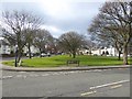 Ryhope village green in SR2 0NW