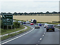Approaching Darrington Services, Southbound A1 in WF8 3DQ