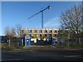 Building works at Churchill College in CB3 0DE