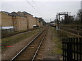 View from the end of the platform at New Barnet station in EN4 8BU