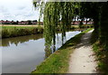Coventry Canal towpath in Nuneaton in CV10 8EN