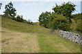 Footpath up the valley in DE45 1FW