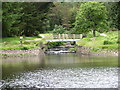 Bridge over inflow to Turton and Entwistle Reservoir in North Turton