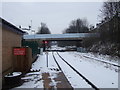 Newgate Street bridge over the Bishop Auckland to Darlington Railway in DL14 6EN