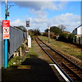 West Wales Line from Johnston station towards Haverfordwest in SA62 3HB