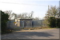 Electricity substation beside Cuckoo Lane in OX29 4EE