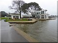 The pavilion by the lake in Poole Park in BH14 8AQ