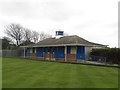 Bowls pavilion in Tynemouth Park in NE30 4JN
